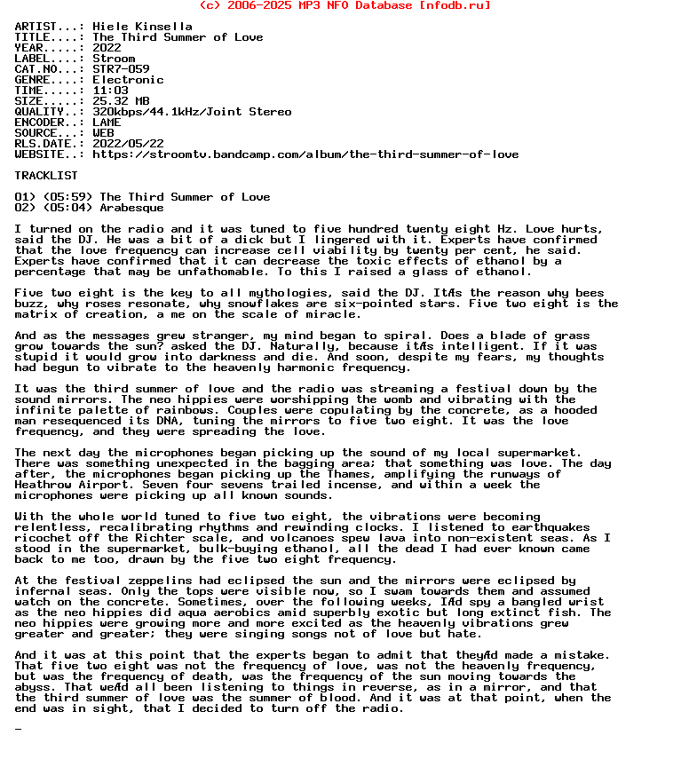 Hiele_Kinsella-The_Third_Summer_Of_Love-(STR7-059)-WEB-2022