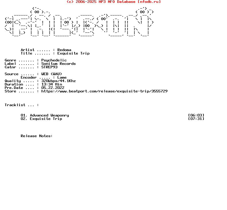 Redoma-Exquisite_Trip-(STREP93)-WEB-2021-FALCON
