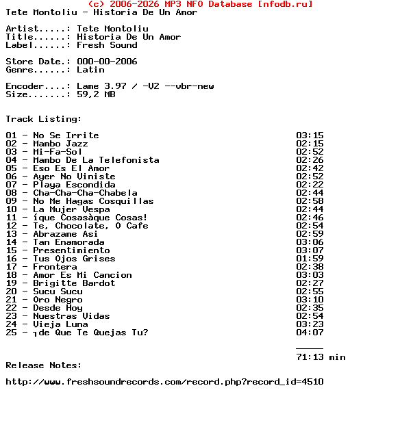 Tete_Montoliu-Historia_De_Un_Amor-SP-2006