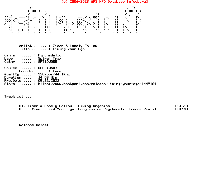 Jiser_And_Lonely_Fellow-Living_Your_Ego-(SPT1DW055)-WEB-2015-FALCON