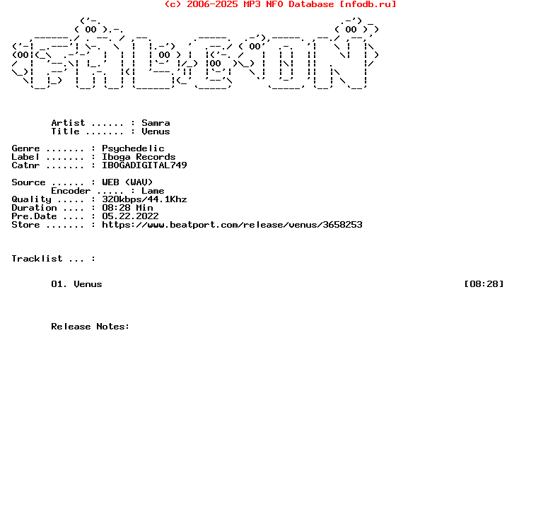 Samra-Venus-(IBOGADIGITAL749)-Single-WEB-2022-FALCON