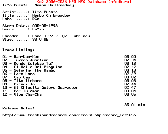 Tito_Puente-Mambo_On_Broadway-1998