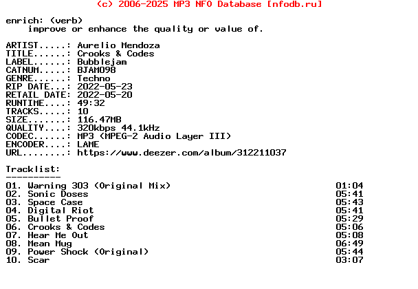 Aurelio_Mendoza-Crooks_And_Codes-(BJAM098)-WEB-2022