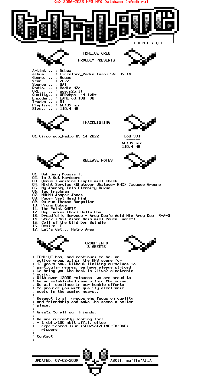 Dukwa-Circoloco_Radio-(M2O)-SAT-05-14-2022-TDMLiVE