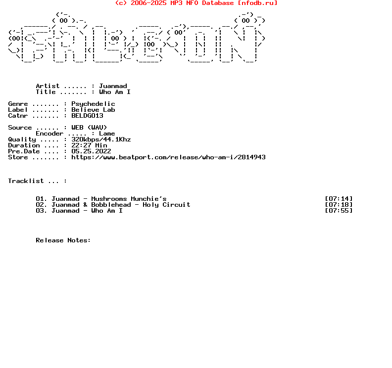 Juanmad-Who_Am_I-(BELDG013)-WEB-2020-FALCON