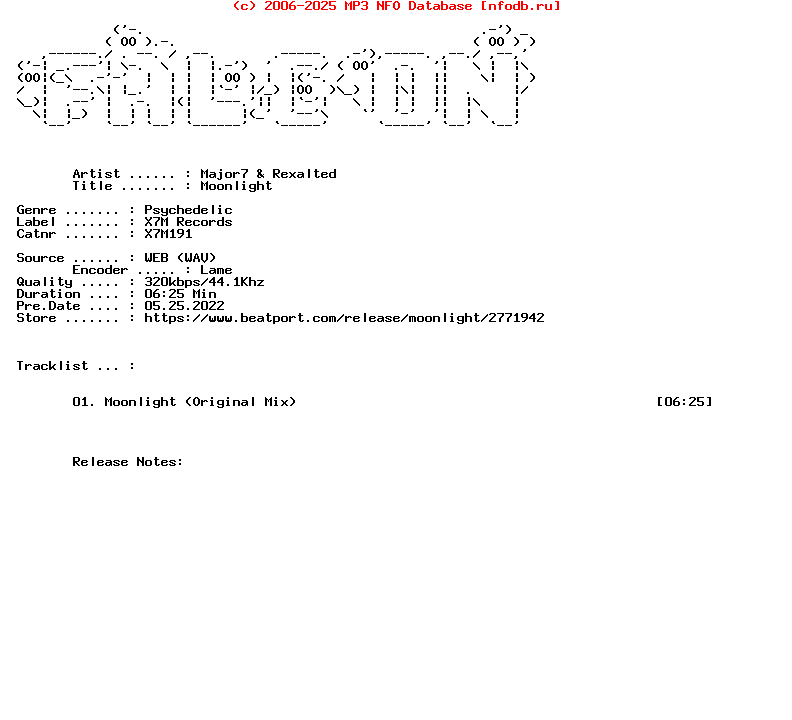 Major7_And_Rexalted-Moonlight-(X7M191)-Single-WEB-2019-FALCON