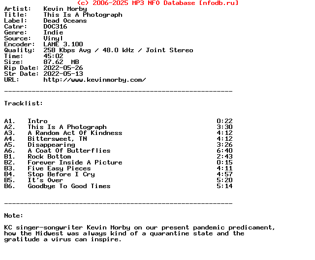 Kevin_Morby-This_Is_A_Photograph-(DOC316)-Lp-2022
