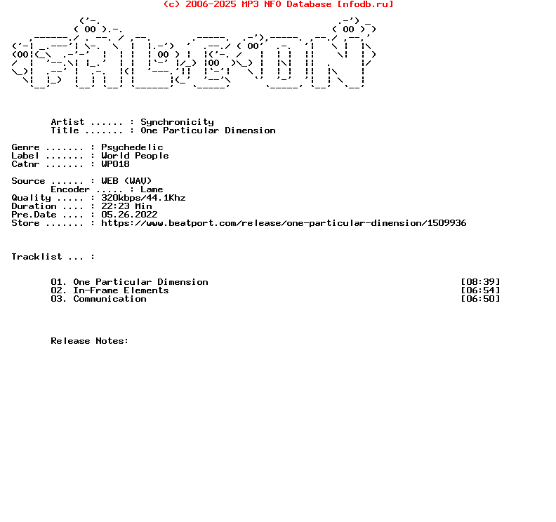 Synchronicity-One_Particular_Dimension-(WP018)-WEB-2020-FALCON