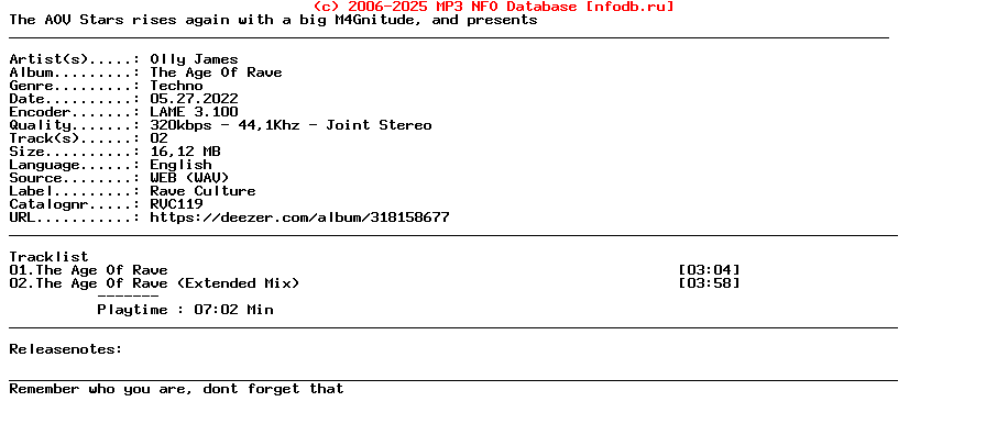 Olly_James-The_Age_Of_Rave-(RVC119)-WEB-2022