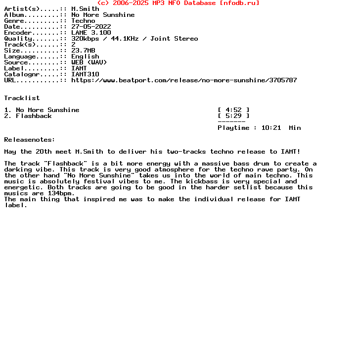 M.Smith-No_More_Sunshine-Iamt310-WEB-2022