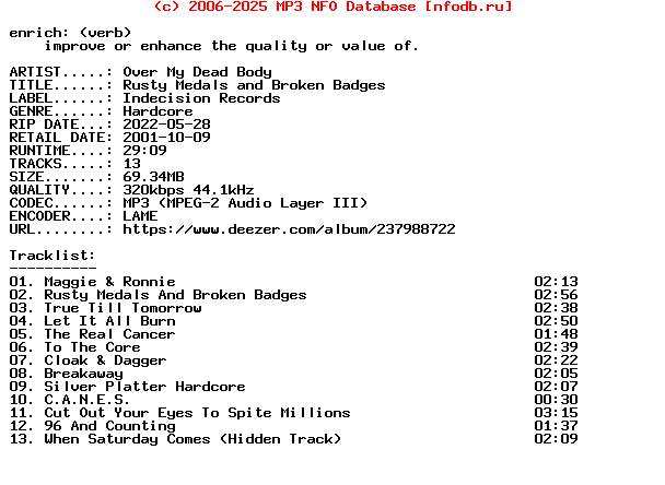Over_My_Dead_Body-Rusty_Medals_And_Broken_Badges-WEB-2001