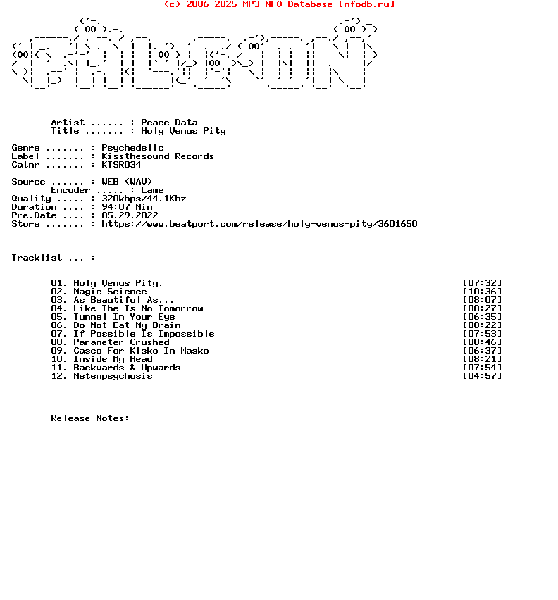 Peace_Data-Holy_Venus_Pity-(KTSR034)-WEB-2021-FALCON