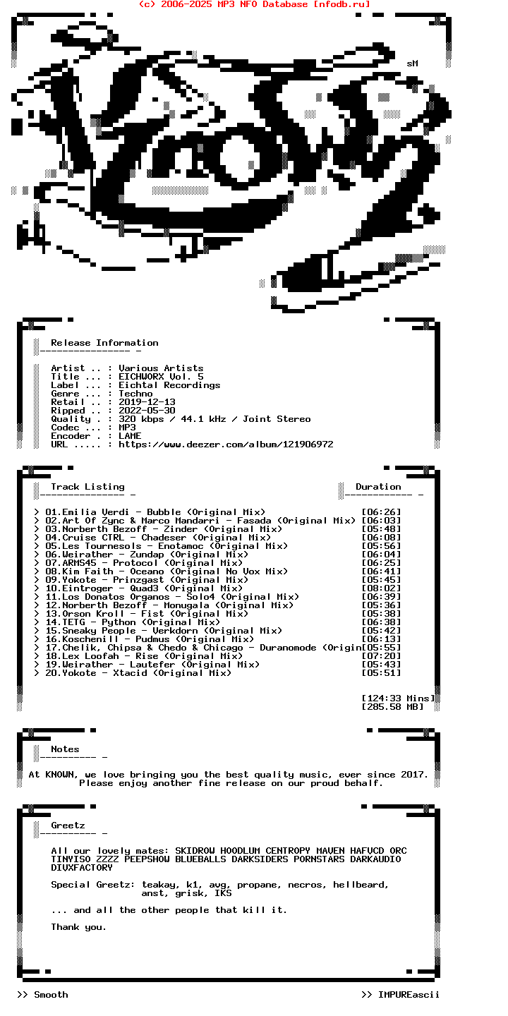 VA-Eichworx_Vol_5-(EICH172)-WEB-2019