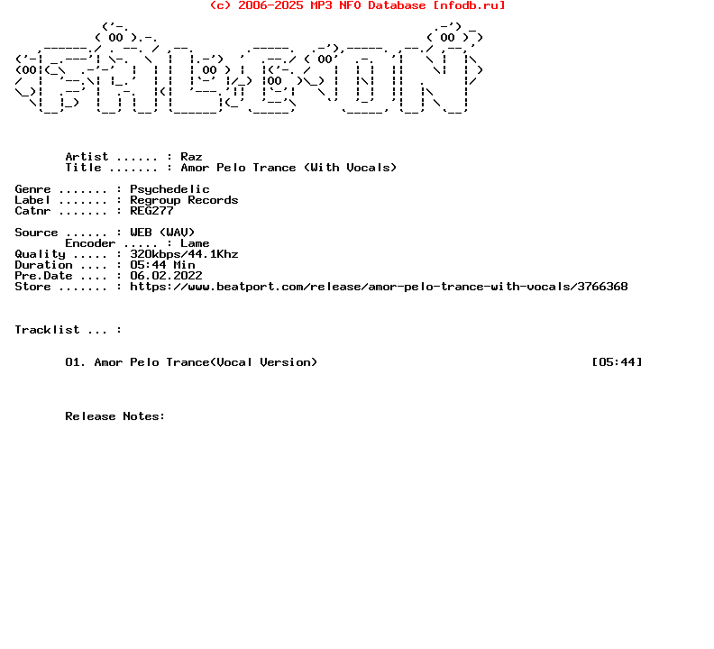 Raz-Amor_Pelo_Trance_With_Vocals-(REG277)-Single-WEB-2022-FALCON