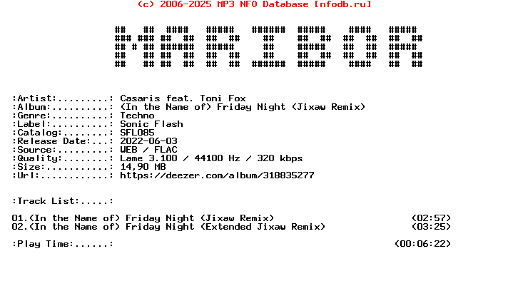 Casaris_Feat._Toni_Fox_-_(IN_THE_NAME_OF)_Friday_Night_(JIXAW_REMIX)-(SFL085)-WEB-2022-Maribor
