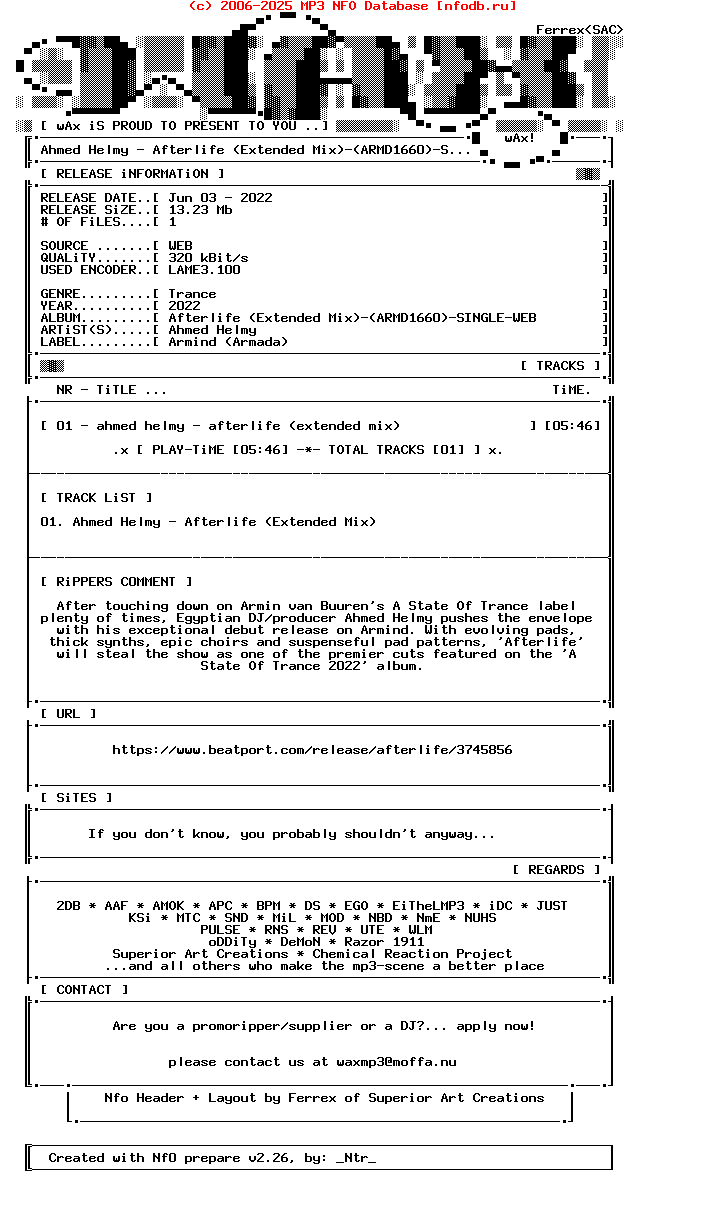 Ahmed_Helmy-Afterlife_(EXTENDED_MIX)-(ARMD1660)-Single-WEB-2022