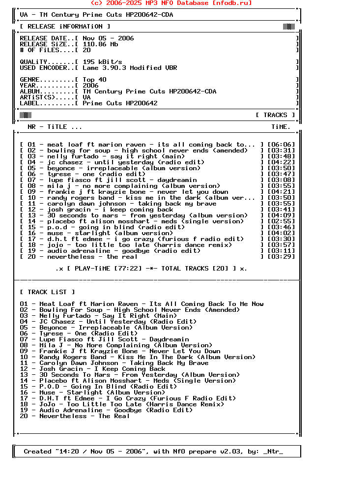 VA-Tm_Century_Prime_Cuts_Hp200642-CDA-2006