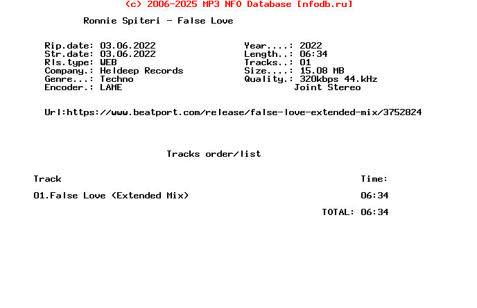 Ronnie_Spiteri_-_False_Love-(HDADA040)-Single-WEB-2022