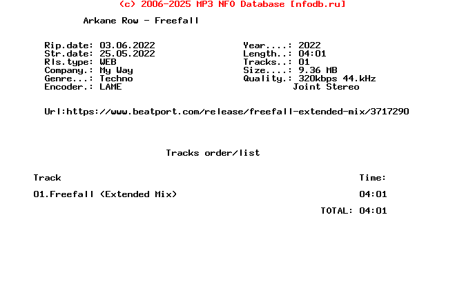 Arkane_Row_-_Freefall-(MYM045)-Single-WEB-2022