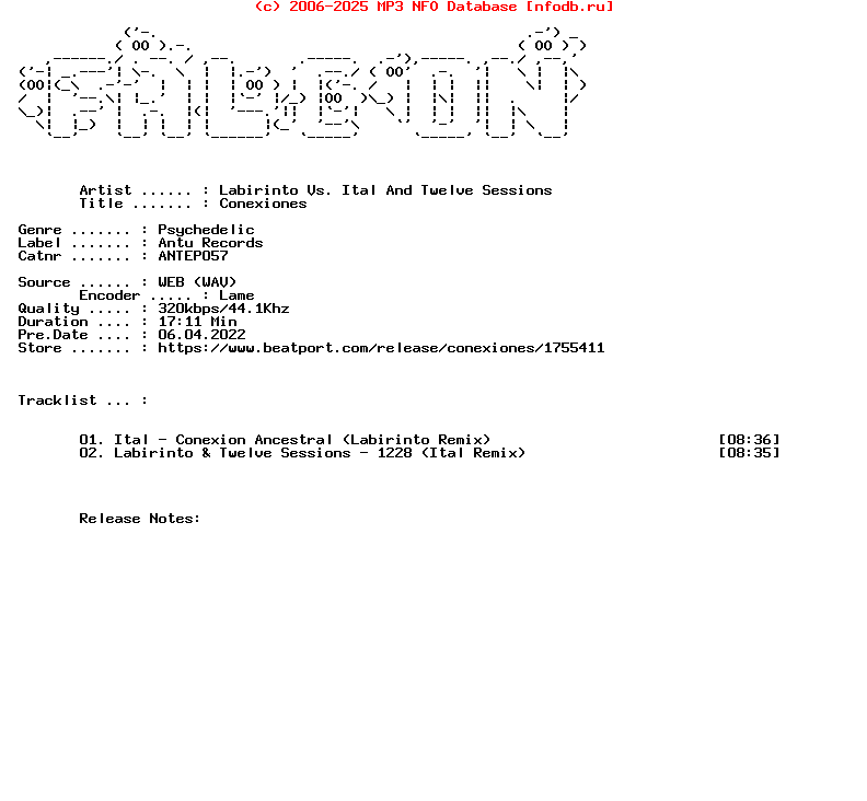 Labirinto_Vs._Ital_And_Twelve_Sessions-Conexiones-(ANTEP057)-WEB-2016-FALCON