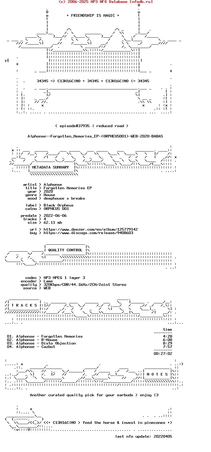 Alphonse--Forgotten_Memories_Ep-(ORPHEUS001)-WEB-2020-BABAS