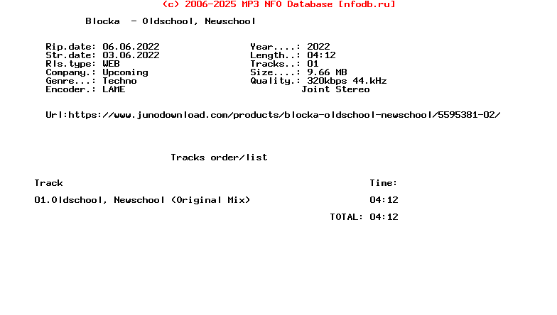 Blocka_-_Oldschool_Newschool-(UPR167)-Single-WEB-2022