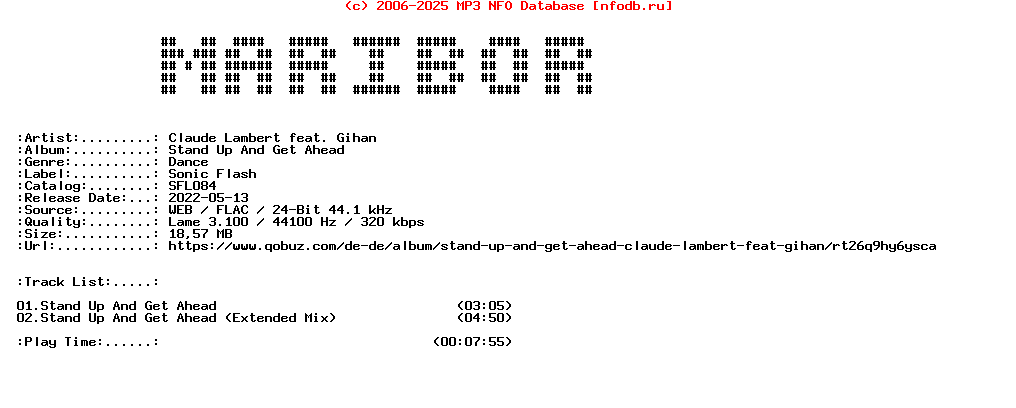 Claude_Lambert_Feat._Gihan_-_Stand_Up_And_Get_Ahead-(SFL084)-WEB-2022-Maribor_Int