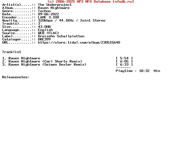 The_Underproject-Raven_Nightmare-Dre399-WEB-2022