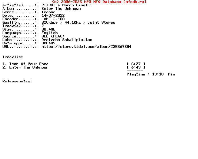 Pitch_And_Marco_Ginelli-Enter_The_Unknown-Dre409-WEB-2022