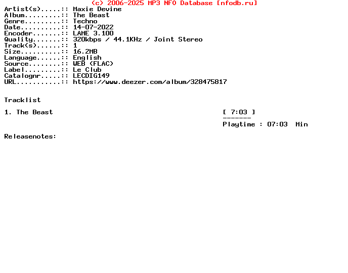 Maxie_Devine-The_Beast-Lecdig149-WEB-2022