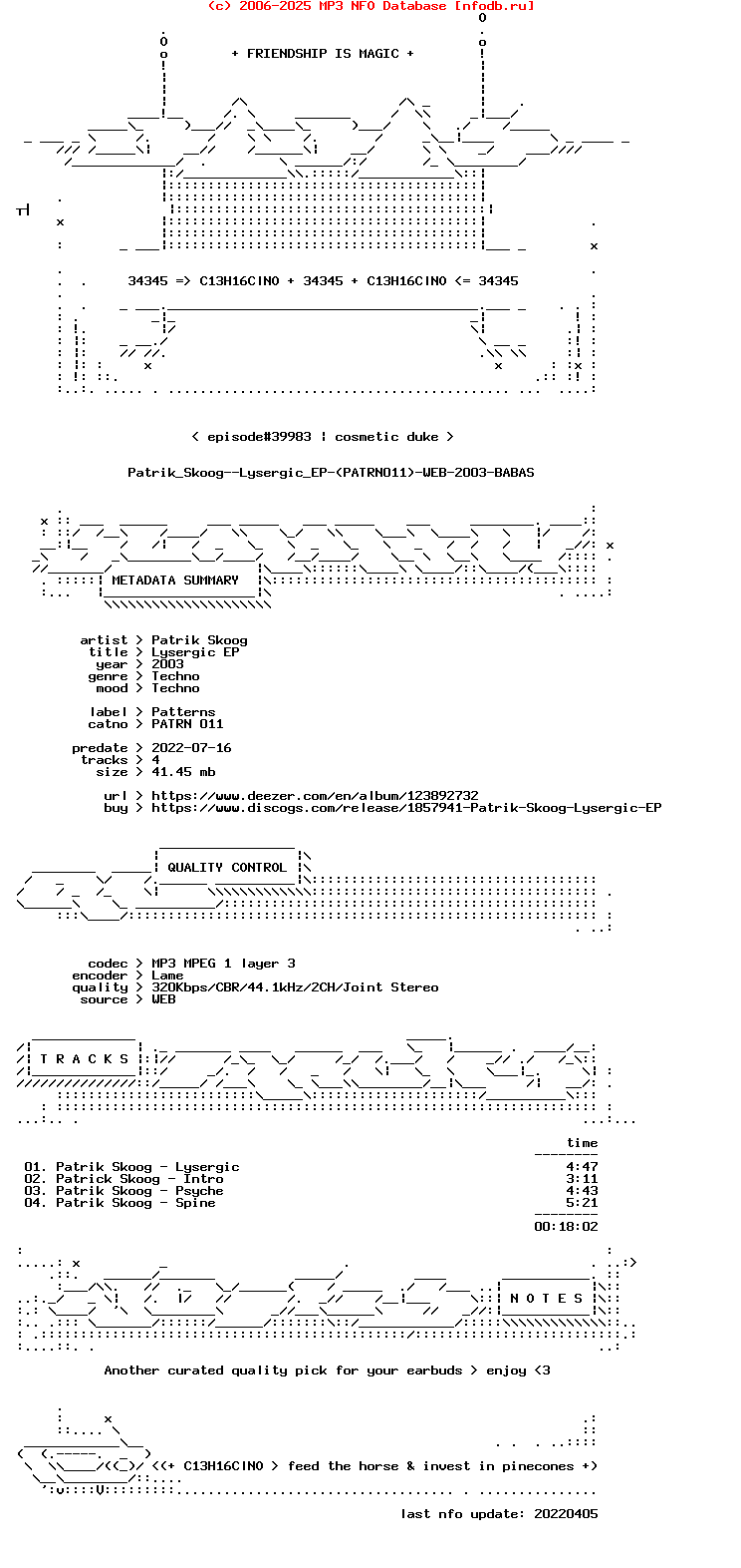 Patrik_Skoog--Lysergic_Ep-(PATRN011)-WEB-2003-BABAS