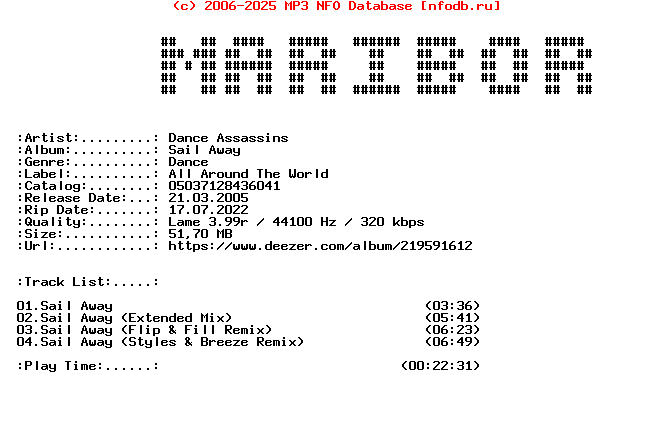 Dance_Assassins_-_Sail_Away-(05037128436041)-WEB-2005-Maribor