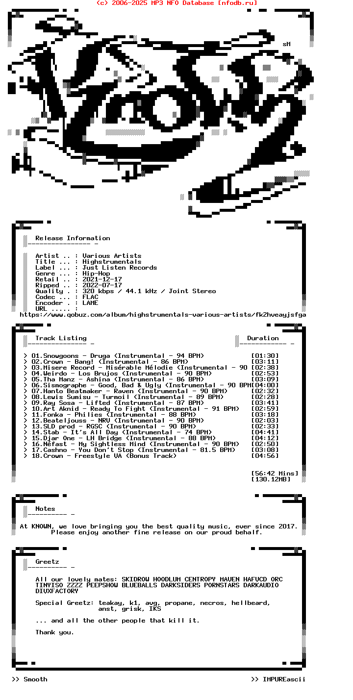VA-Just_Listen_Records-Highstrumentals-WEB-2021