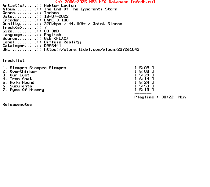 Hektor_Legion-The_End_Of_The_Ignorants_Storm-Drss441-WEB-2022