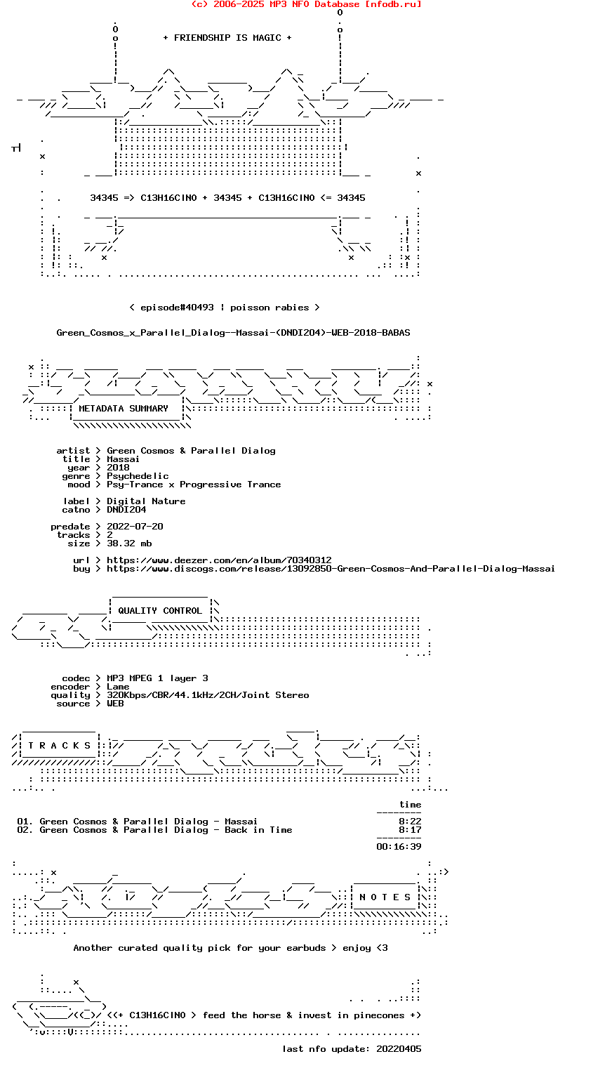 Green_Cosmos_X_Parallel_Dialog--Massai-(DNDI204)-WEB-2018-BABAS