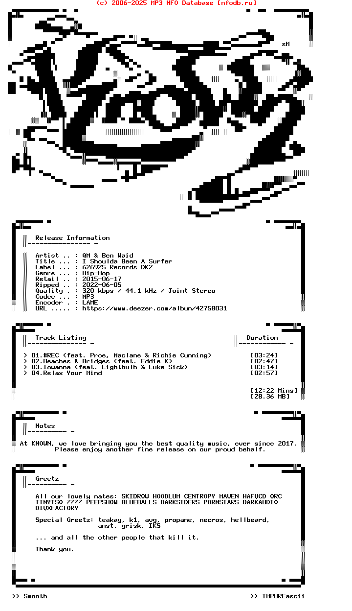 Qm_And_Ben_Waid-I_Shoulda_Been_A_Surfer-EP-WEB-2015