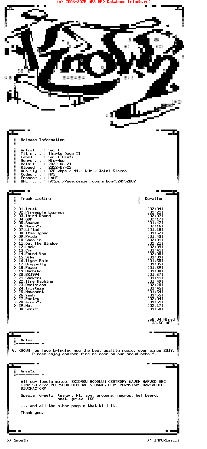 Sai_T-Thirty_Days_Ii-WEB-2022