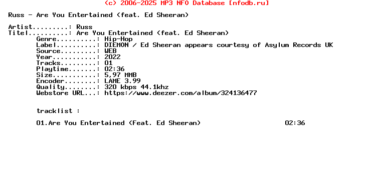 Russ_-_Are_You_Entertained_(FEAT._ED_SHEERAN)-Single-WEB-2022