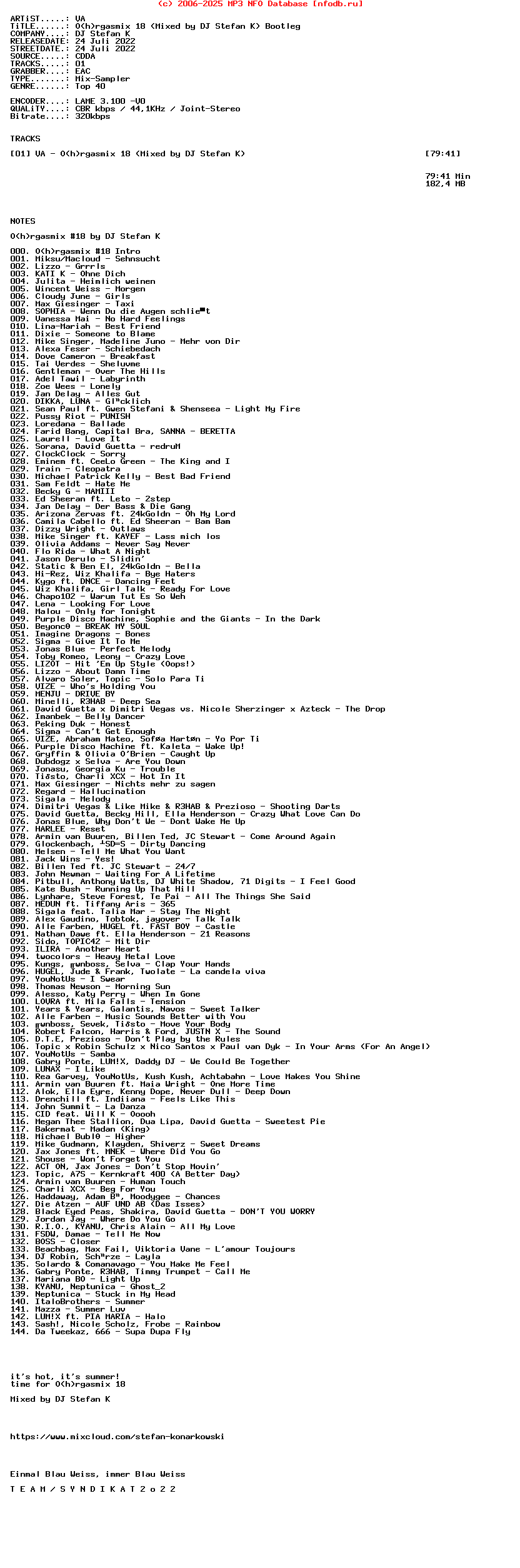 VA_-_O(H)Rgasmix_18_(MIXED_BY_DJ_STEFAN_K)-Bootleg-2022