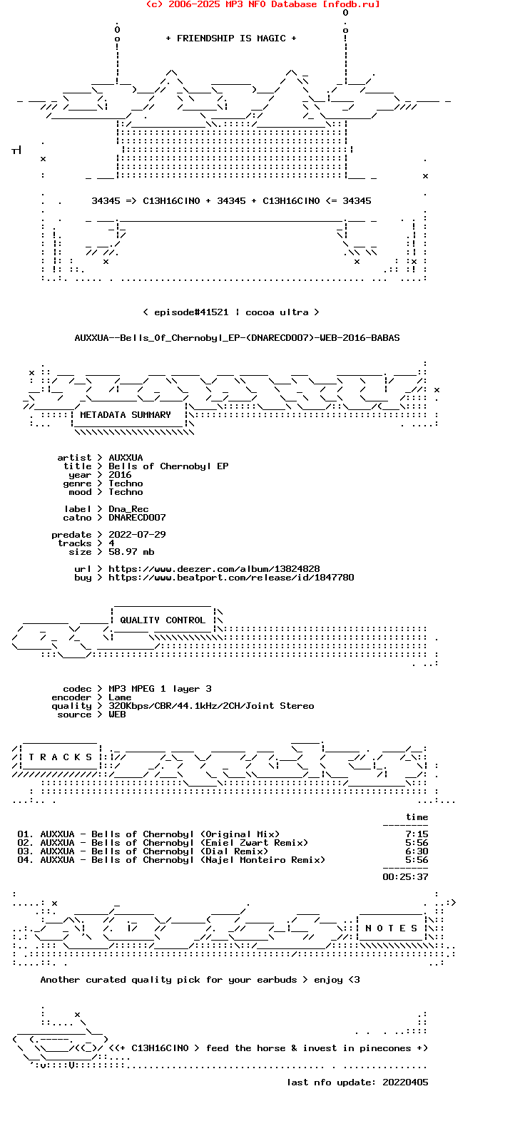 Auxxua--Bells_Of_Chernobyl_Ep-(DNARECD007)-WEB-2016-BABAS
