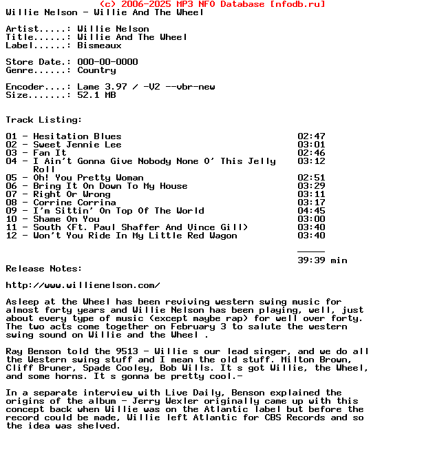 Willie_Nelson-Willie_And_The_Wheel-2009