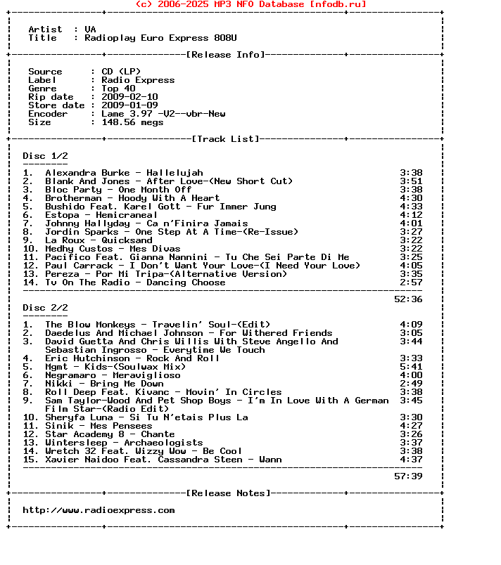 VA-Radioplay_Euro_Express_808U-2CD-2009