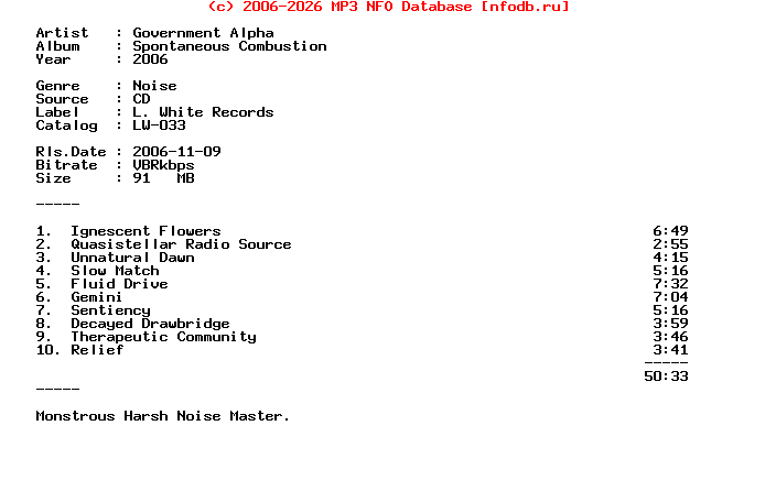 Government_Alpha-Spontaneous_Combustion-2006