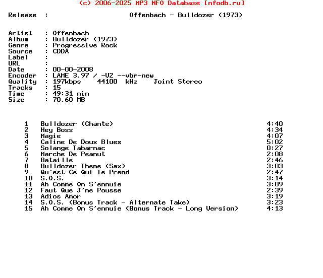Offenbach-Bulldozer_(1973)-Remastered_And_Expanded_Cd-2008