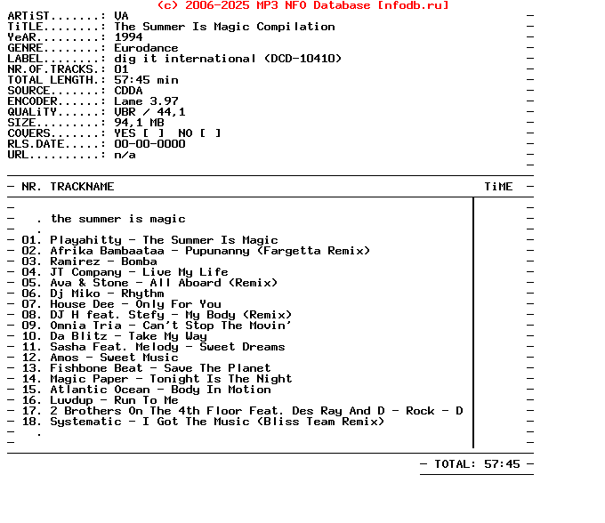 VA-The_Summer_Is_Magic_Compilation-(DCD-10410)-REPACK-1994-DWM