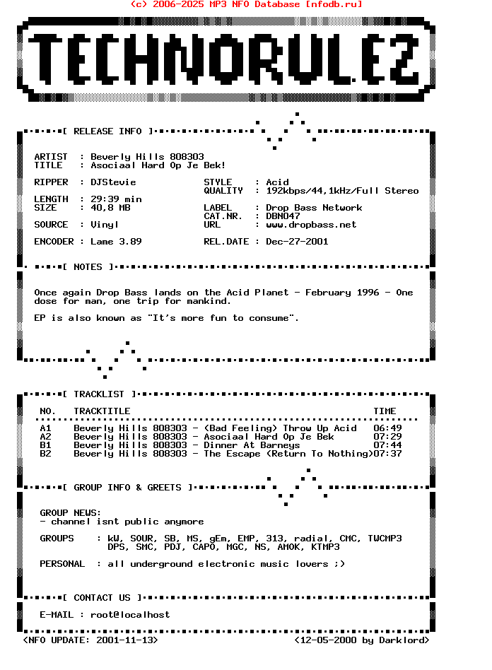 Beverly_Hills_808303_-_Asociaal_Hard_Op_Je_Bek_(DBN047)-EP-1996-TR