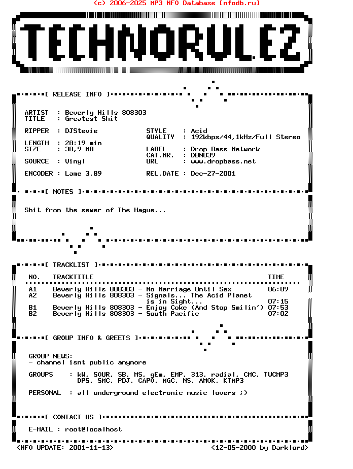 Beverly_Hills_808303_-_Greatest_Shit_(DBN039)-EP-1995-TR