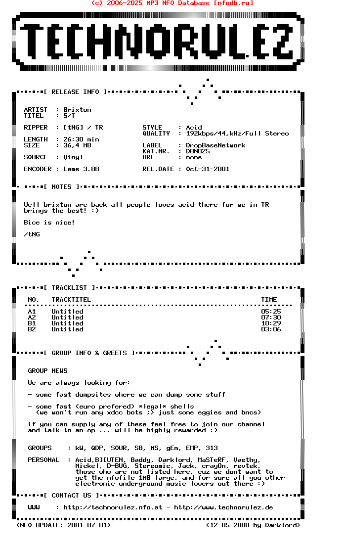 Brixton_-_S-T_(DBN025)-EP-1995-TR