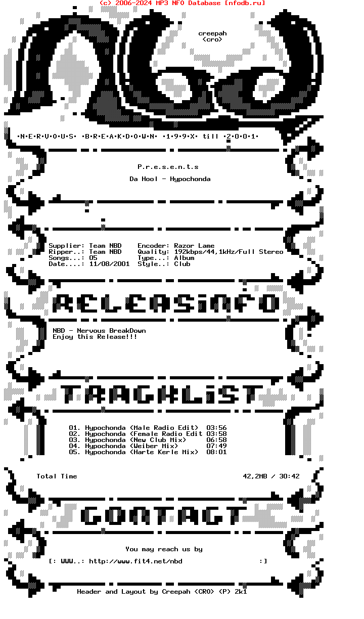 Da_Hool_-_Hypochonda-CDM-1998-NBD