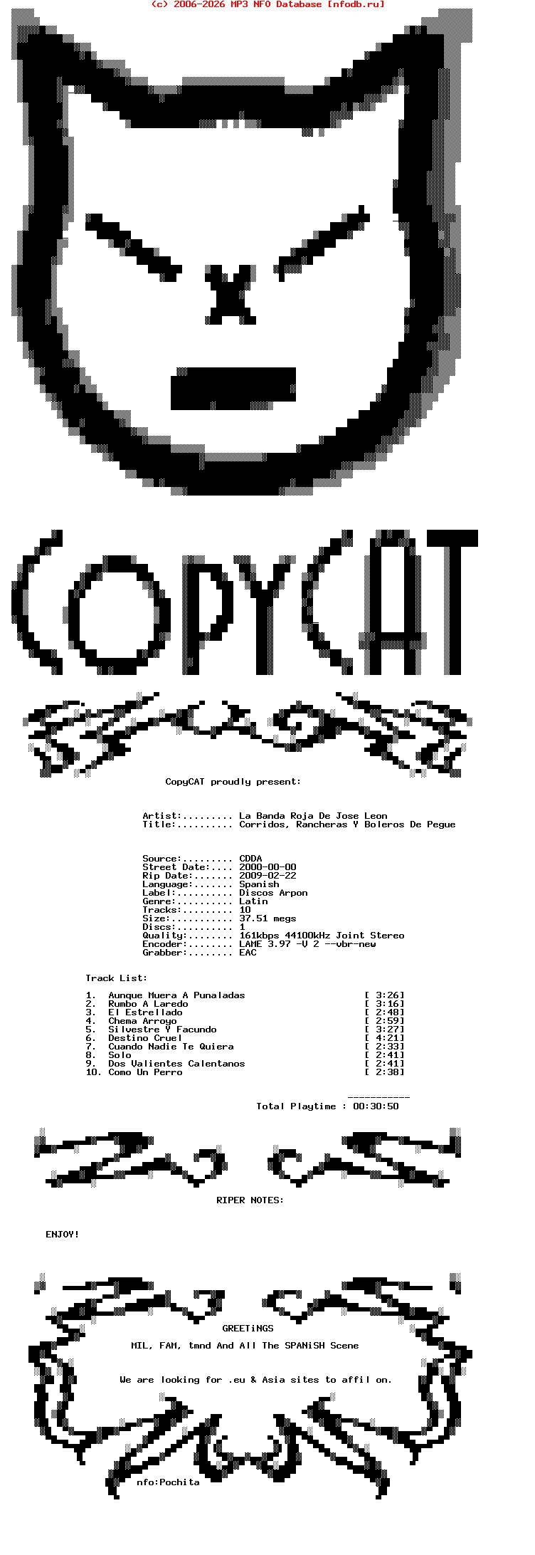 La_Banda_Roja_De_Jose_Leon-Corridos_Rancheras_Y_Boleros_De_Pegue-SP-2000